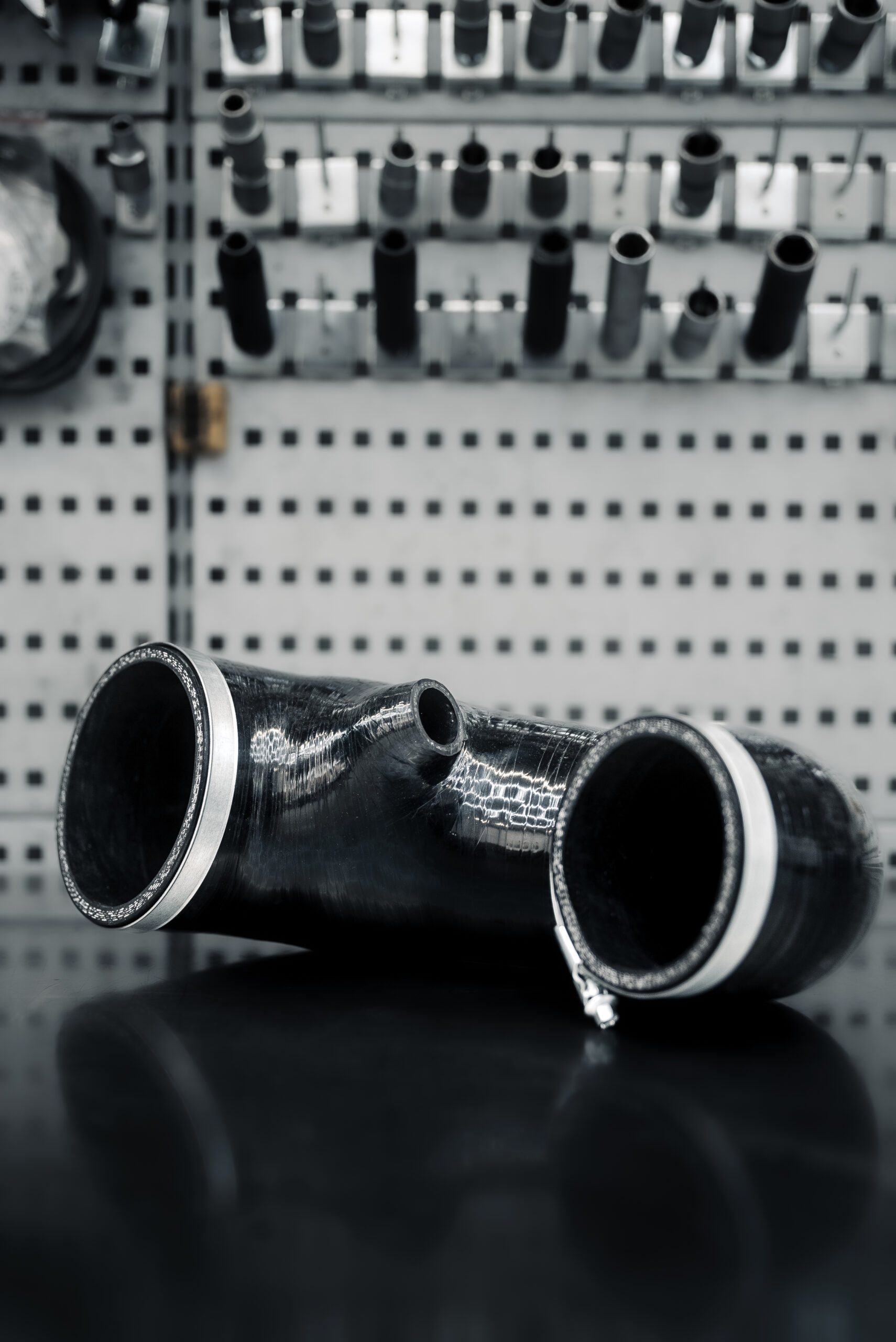 Speed Daddy 4-Ply Black Silicone Hose – 2" ID X 8" Long – Turbo/Air Intake/Intercooler Piping